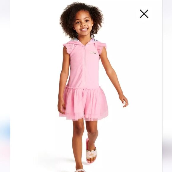 DISNEY PRINCESS PINK COVER-UP, SIZE 3 - Picture 2 of 12